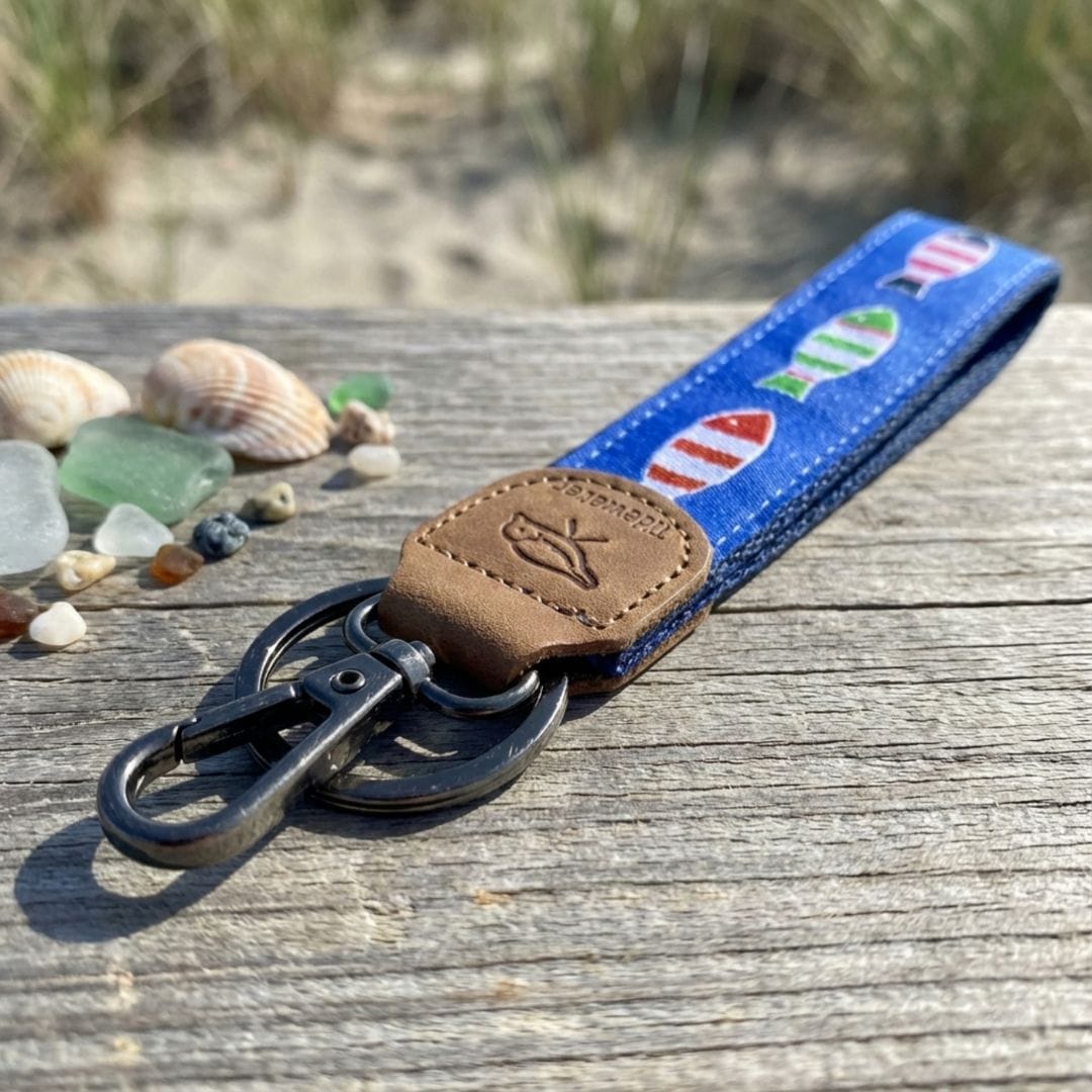 Keychain - Picket Fish by Kate Nelligan