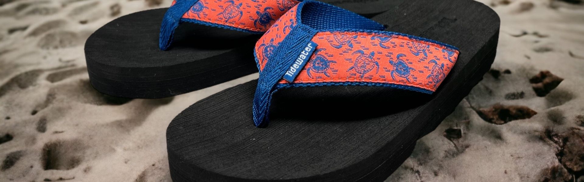 Sea Turtle Flip Flops