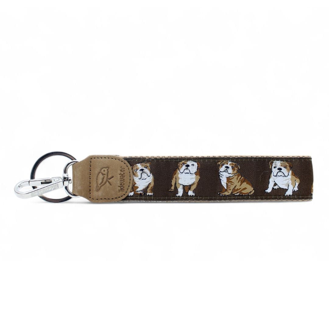 Carry your love for bulldogs everywhere with this cute keychain featuring charming bulldog illustrations. Perfect for pet owners and animal enthusiasts!