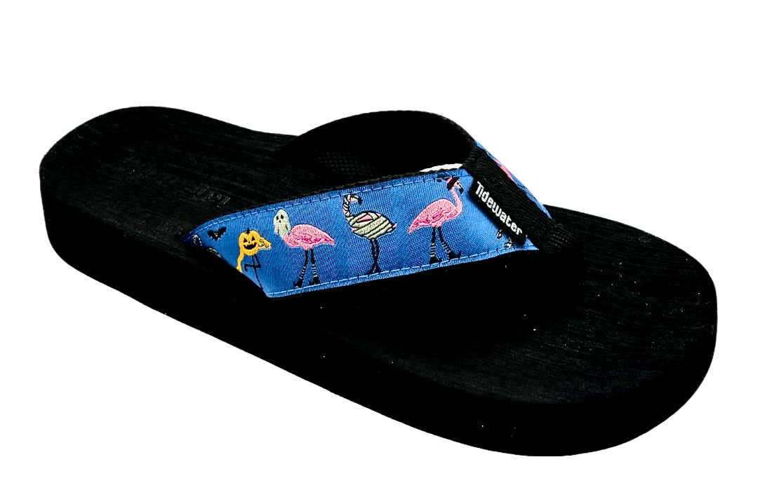 BOO-tiful Halloween Flamingos