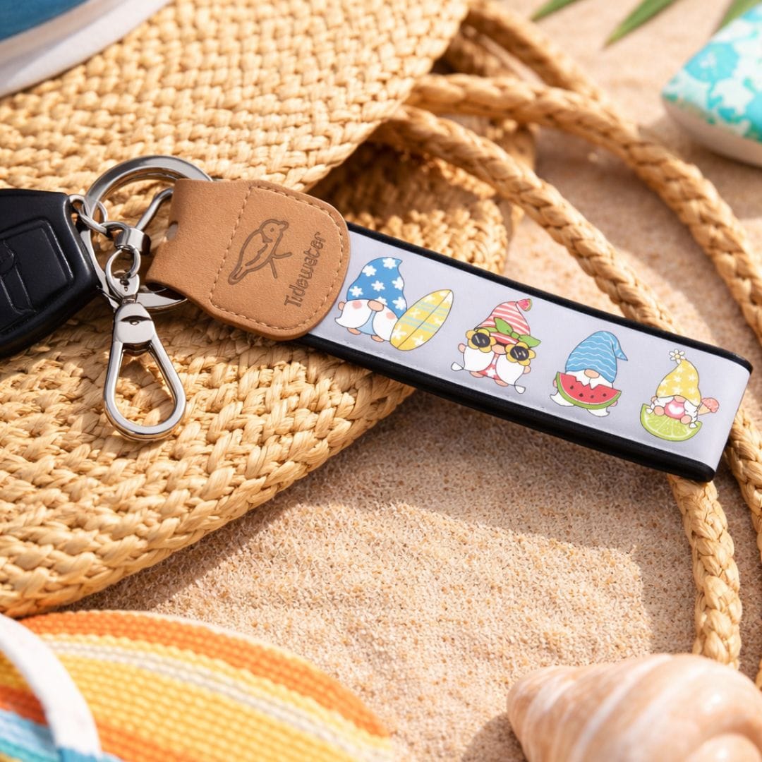 Keychain - Sunkissed Gnomes