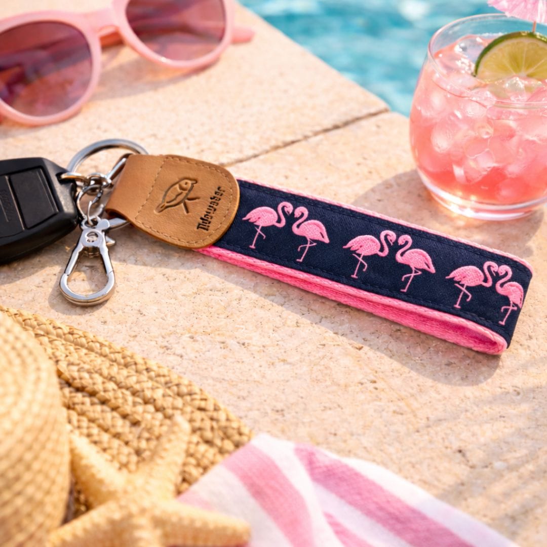 Keychain - Pink Flamingo
