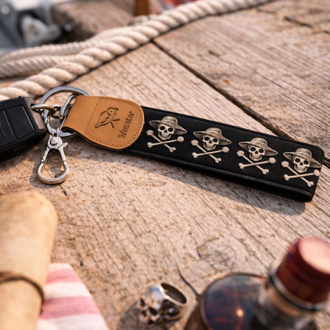 Keychain - Seaside Jolly Roger