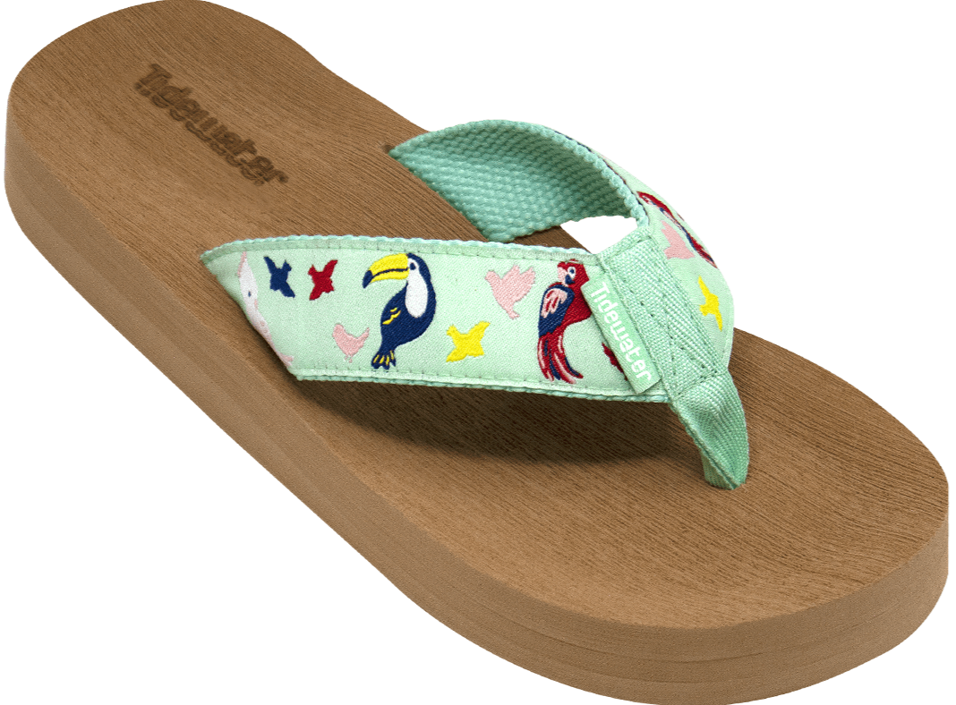 Tropical Birds - Tidewater Sandals | Voted Most Comfortable Flip Flops